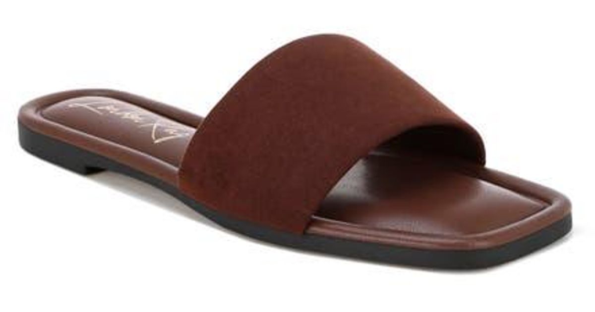 London Rag Slides LONDON RAG Zaltana Slide Sandal in Brown | Lyst