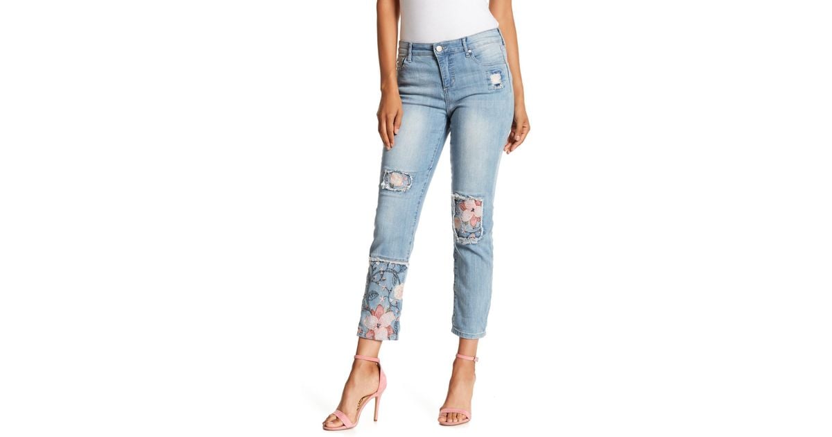 nine west boyfriend jeans