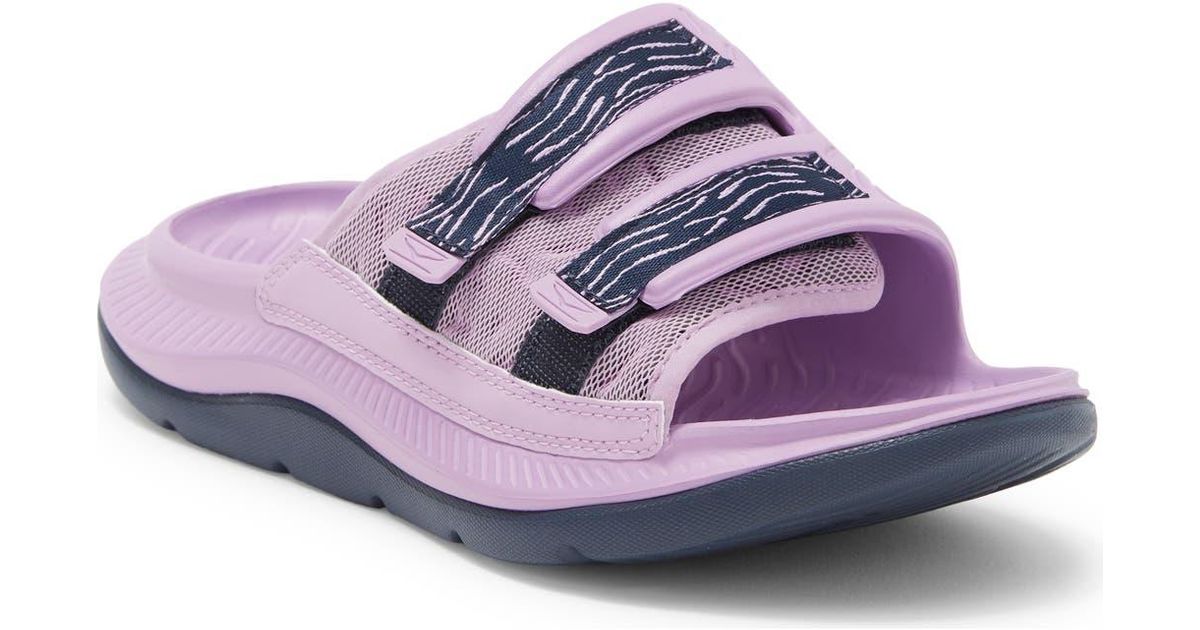 Hoka One One Gender Inclusive Ora Luxe Slide Sandal in 