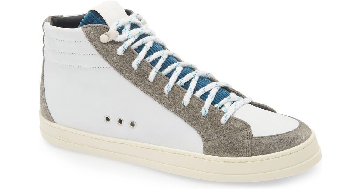 P448 Skate High Top Sneaker in Blue for Men | Lyst