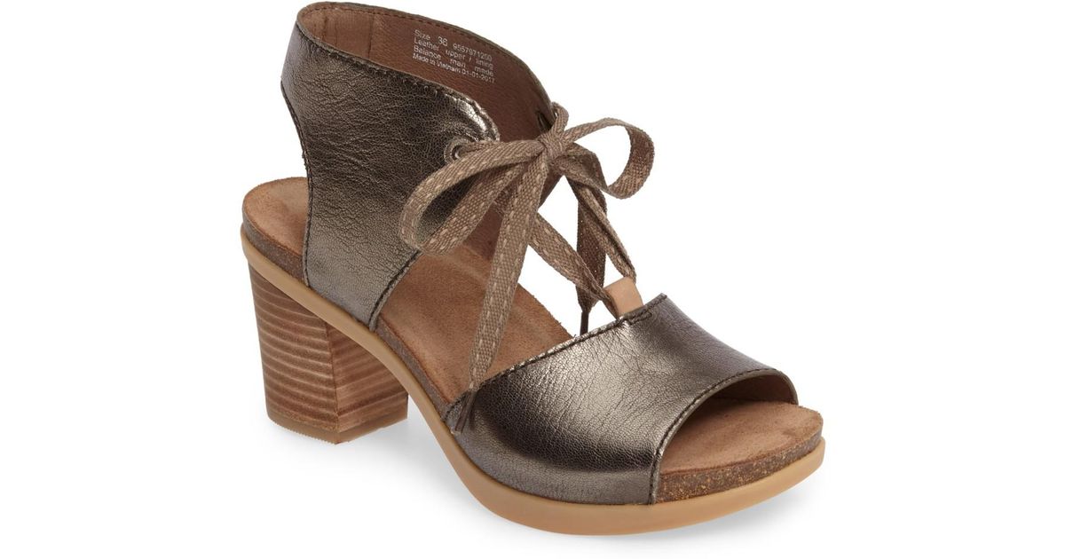 dansko lace up