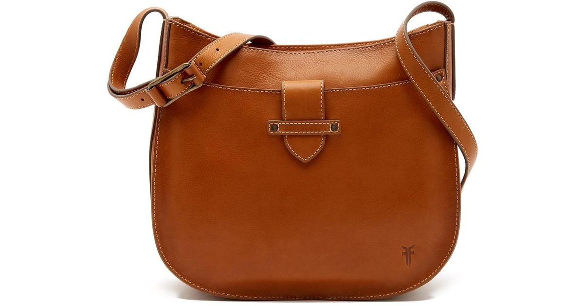 Frye olivia large leather crossbody bag hotsell