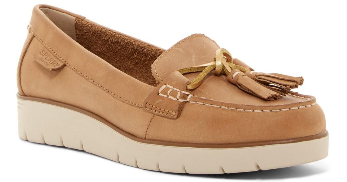 sperry platform shoes