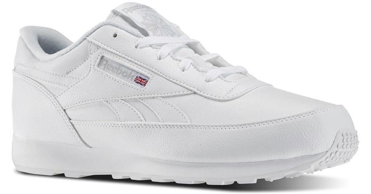 Reebok Leather Cl Renaissance 4e Sneaker in White for Men - Lyst