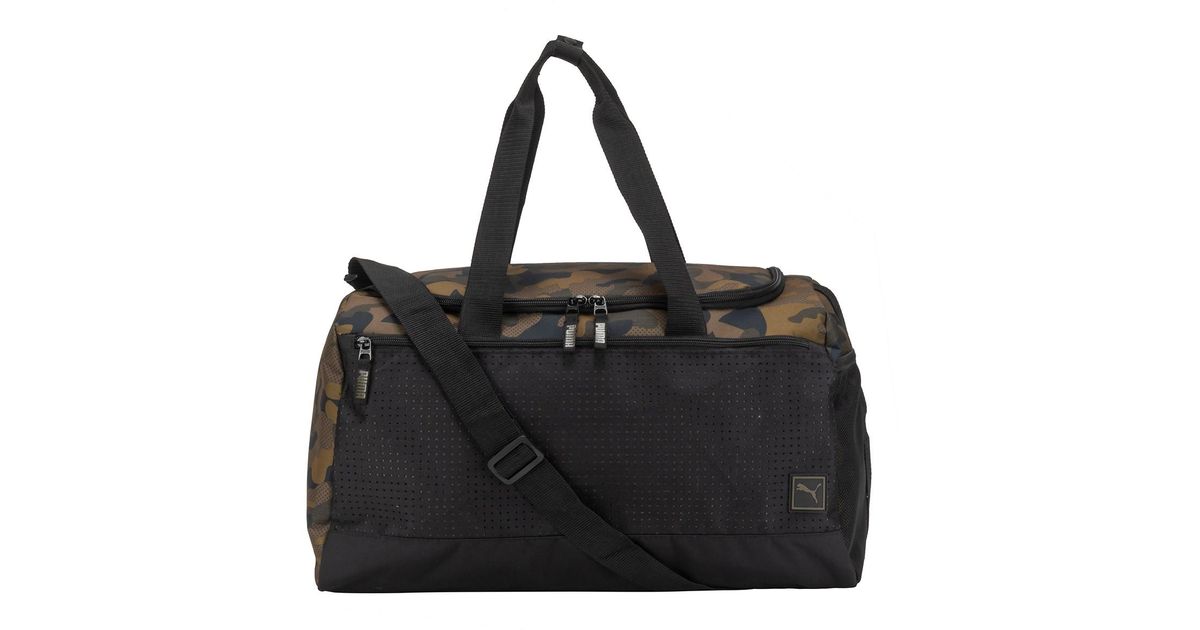 puma camo duffle bag