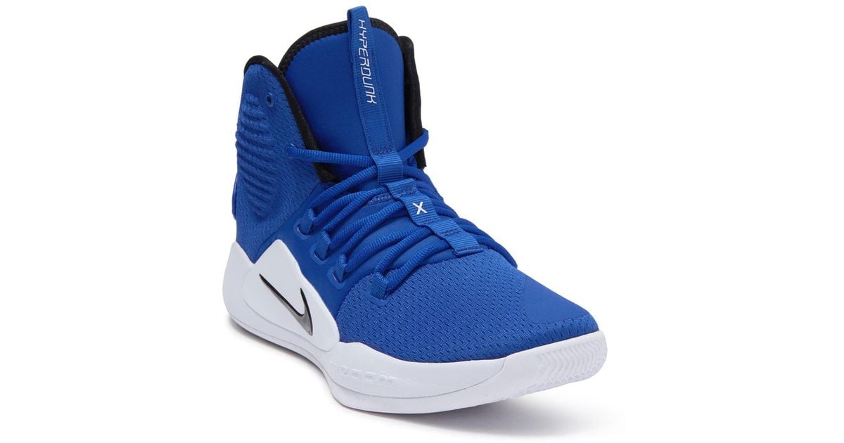 Nike Hyperdunk X Mid Basketball Shoes in Blue for Men | Lyst