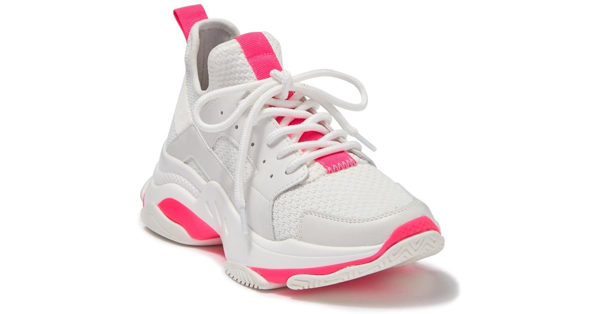 steve madden exaggerated sole sneaker