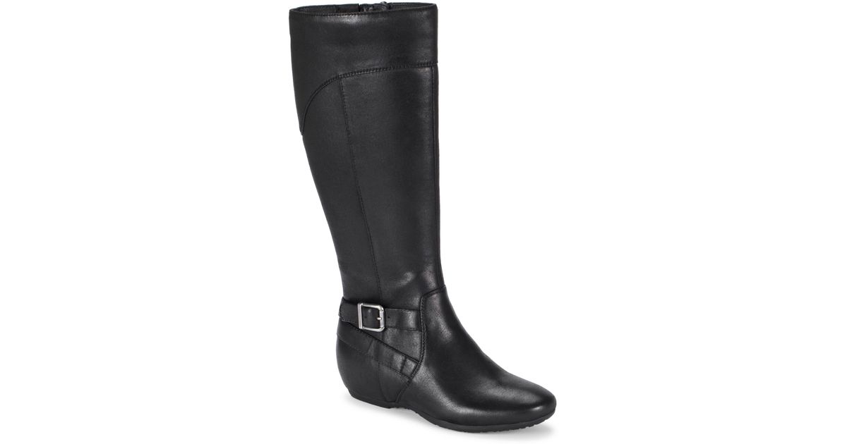 BareTraps Karmina Riding Boot In Black At Nordstrom Rack Lyst