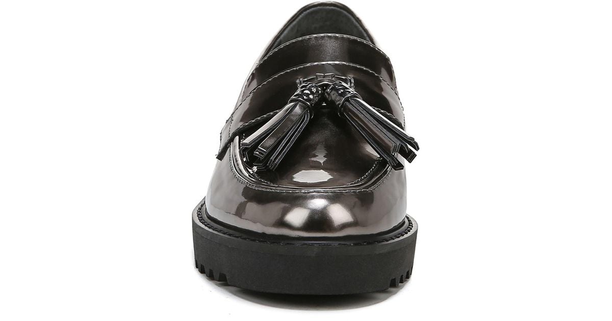 Franco Sarto Carolynn Tassel Loafer In Black Lyst 2596