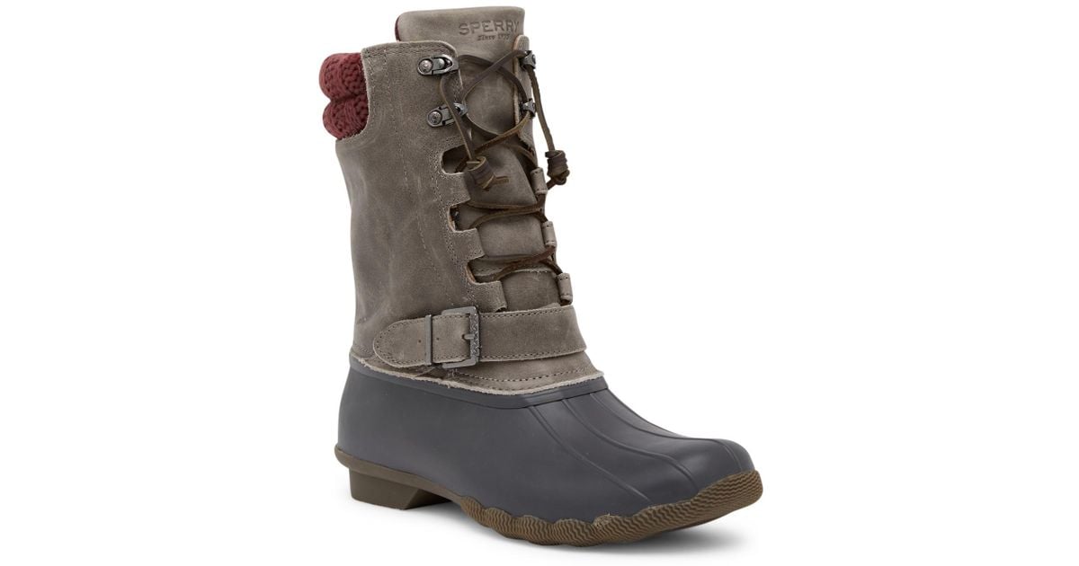 saltwater misty duck boot