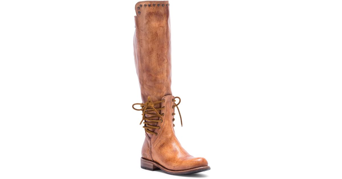 bed stu loxley knee high boot