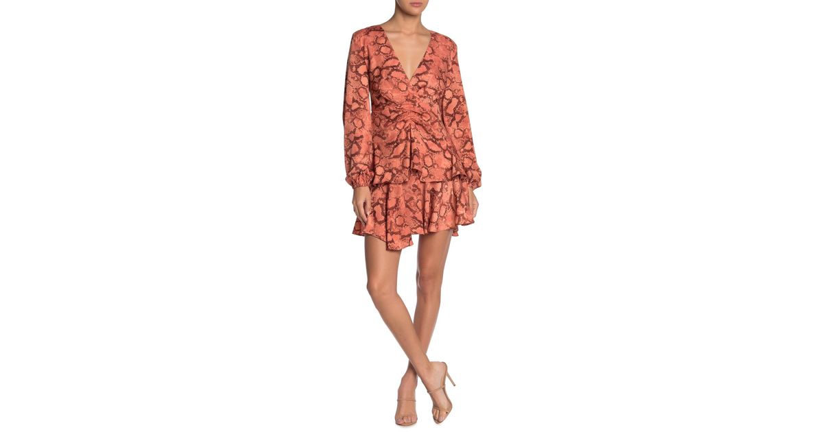 coast marni snake print dress