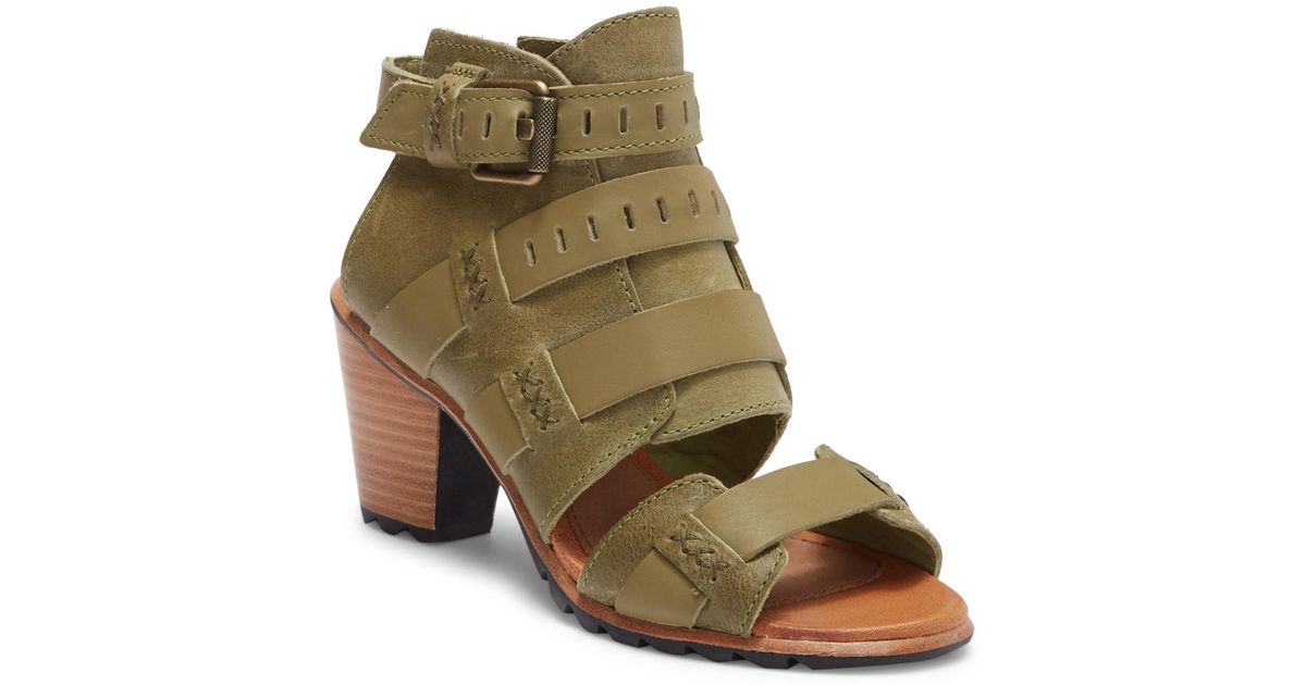 sorel nadia buckle bootie