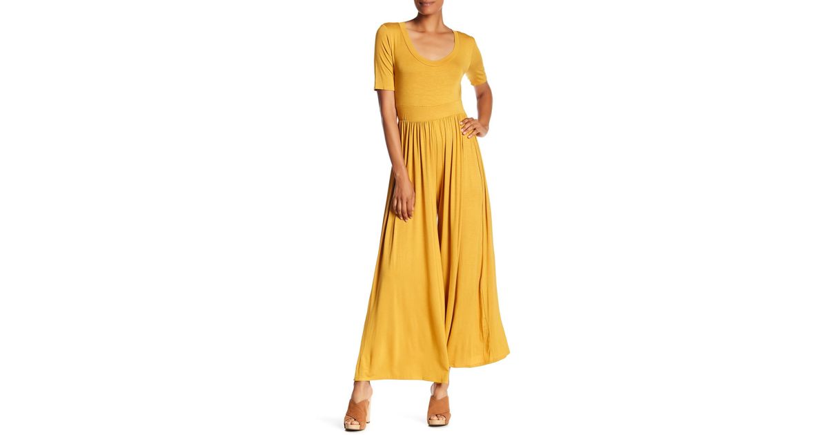 west kei knit wide leg jumpsuit