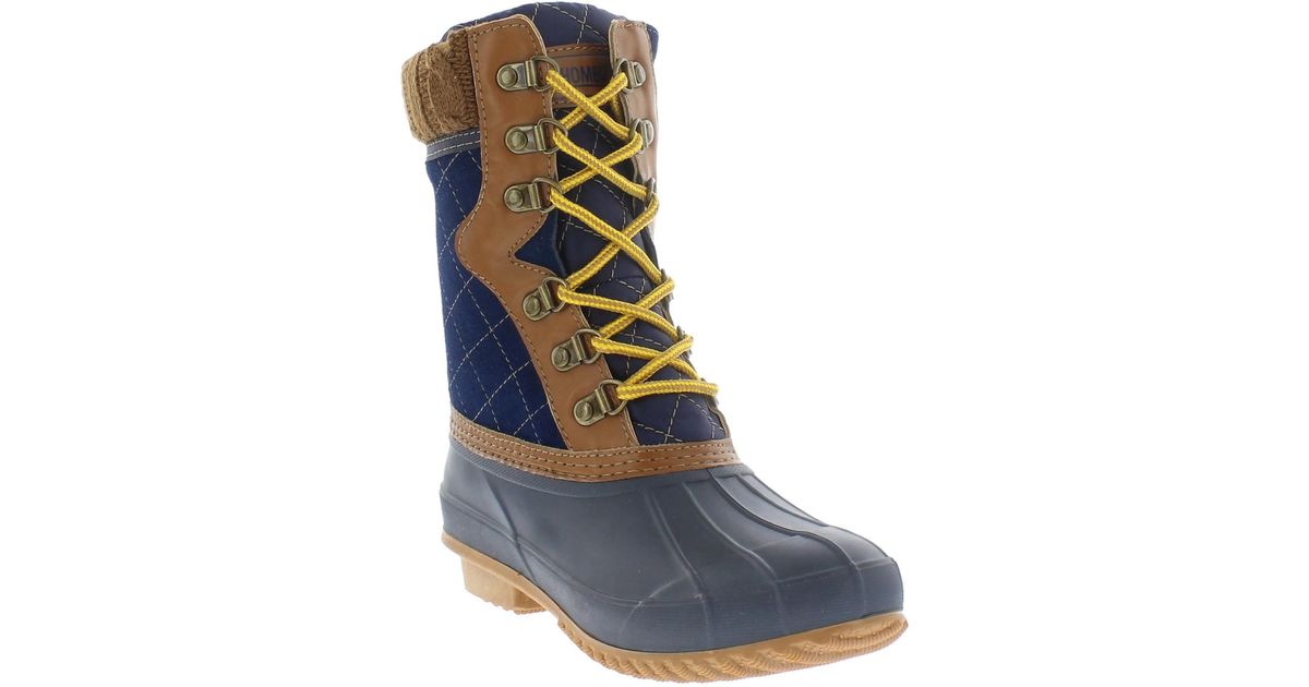 khombu women's newton duck winter boot