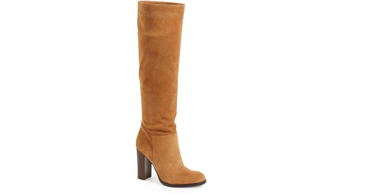 sam edelman victoria tall suede boot