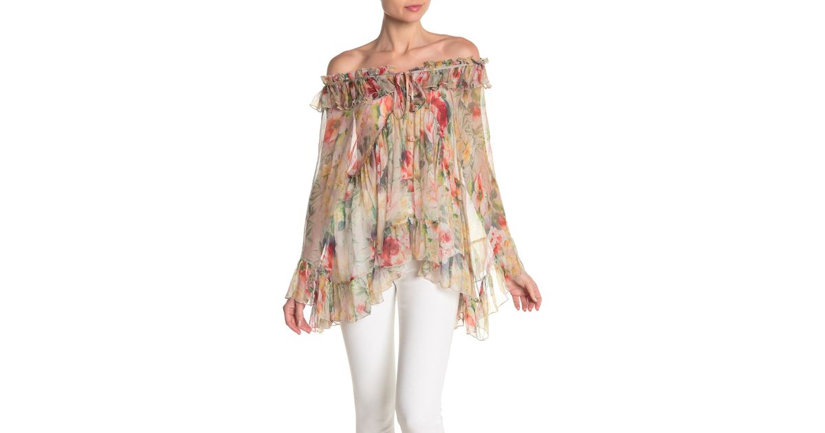 johnny was aria ruffle top