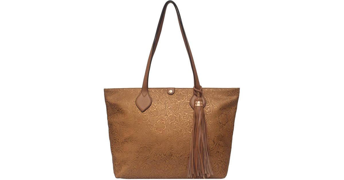 tommy bahama leather tote