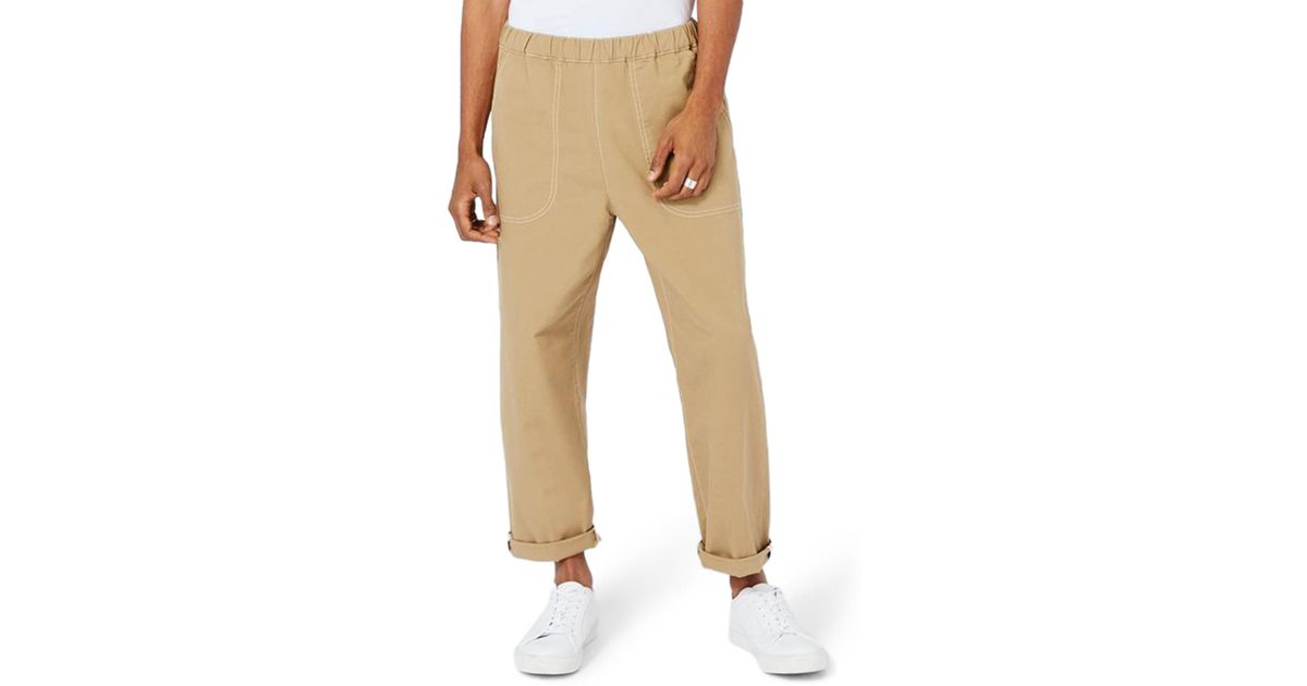 chinos elastic waist