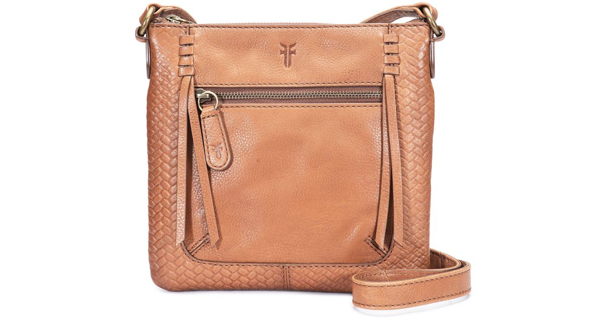 Frye Freya Medium Leather Crossbody Bag in Brown Lyst
