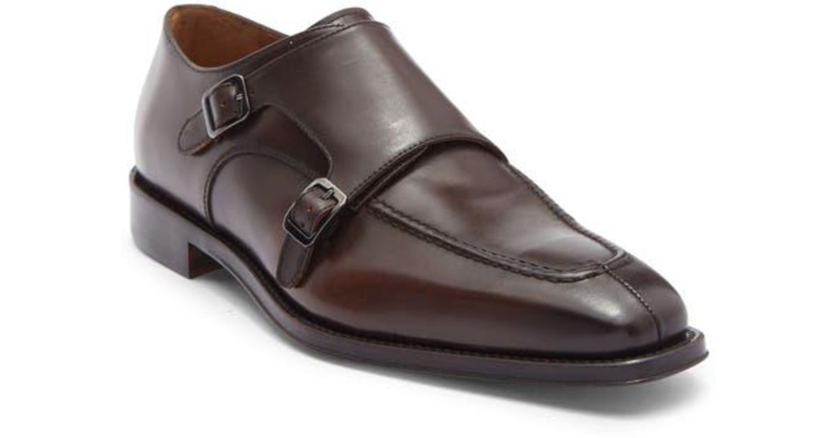 Antonio Maurizi Double Monk Strap Shoe in Brown for Men | Lyst