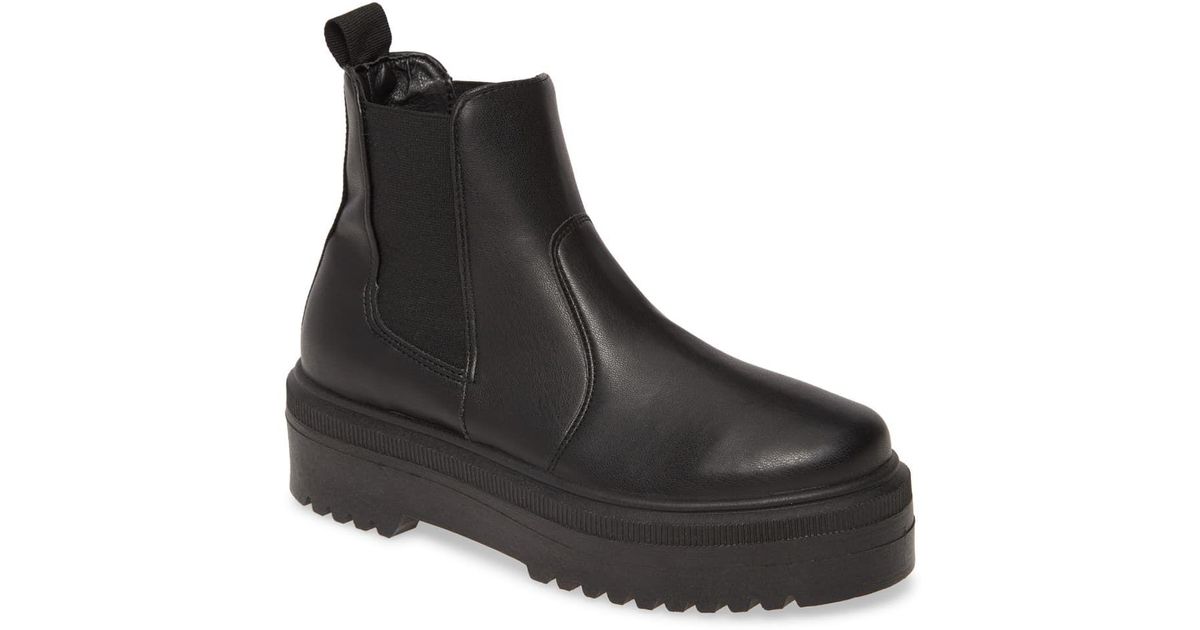 yardley platform chelsea boot