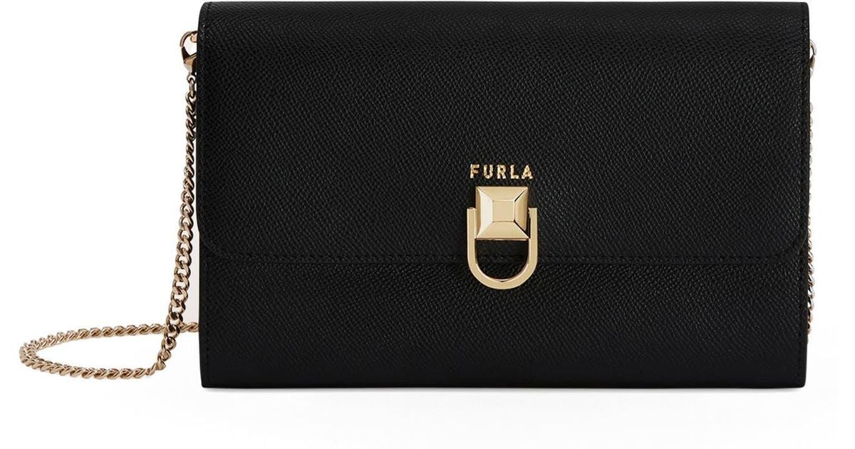 Furla Circle Xl Crossbody Bag in Black Lyst