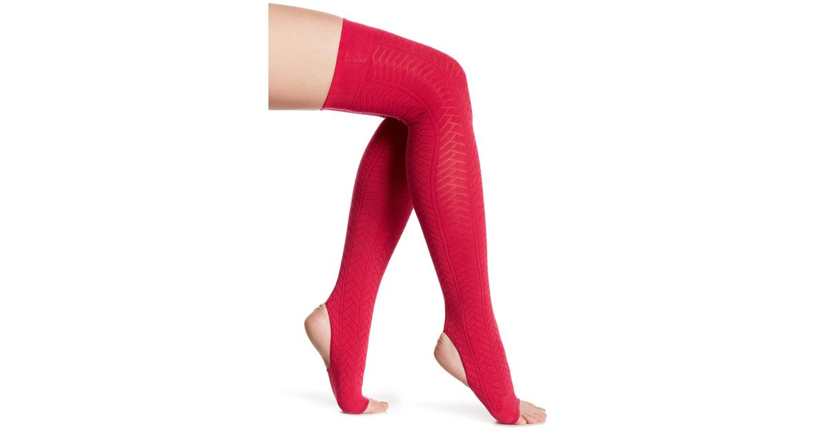 open heel leg warmers