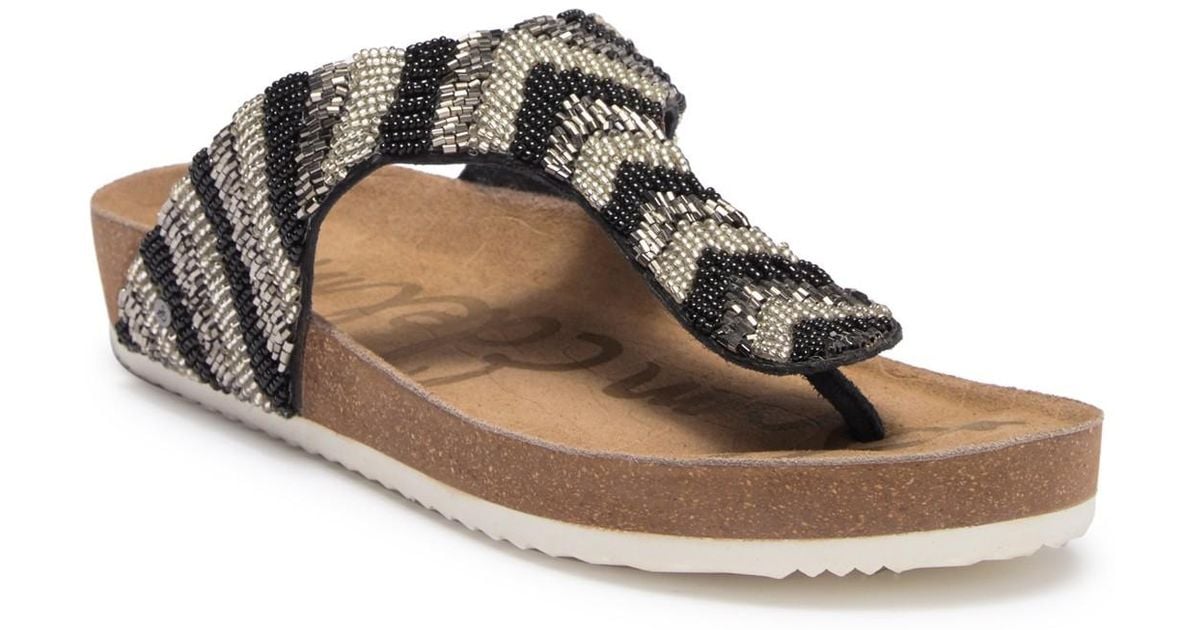 sam edelman olivie beaded sandal