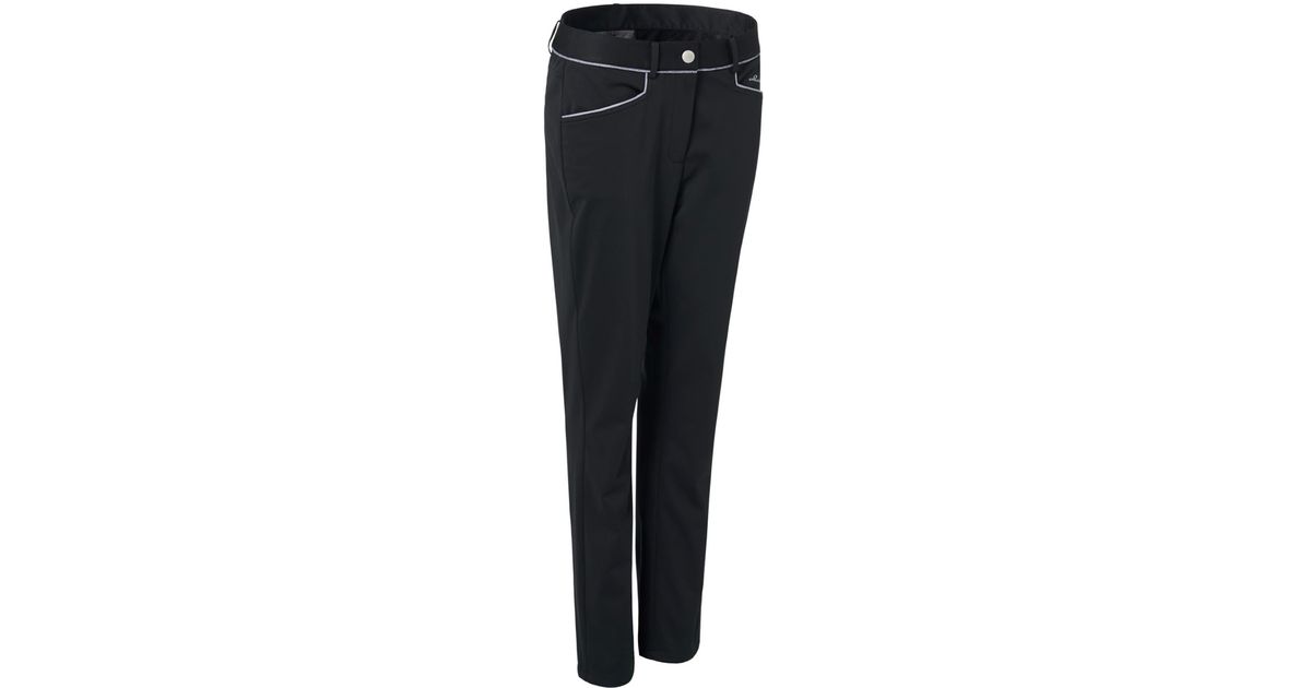 Abacus Warm Windproof Golf Trousers in Black | Lyst