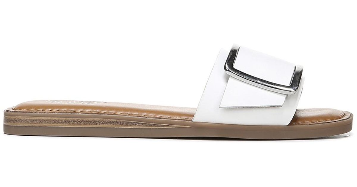 franco sarto uzo buckle slide sandal