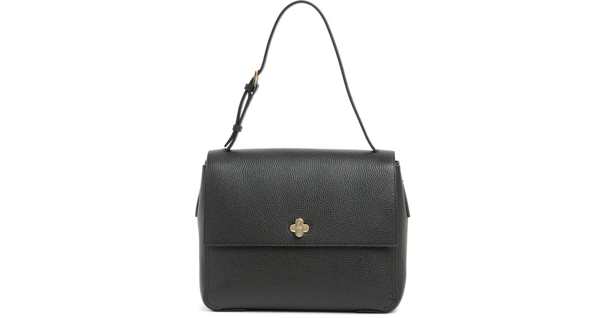 Furla Danae Leather Shoulder Bag In Nero At Nordstrom Rack in Black for