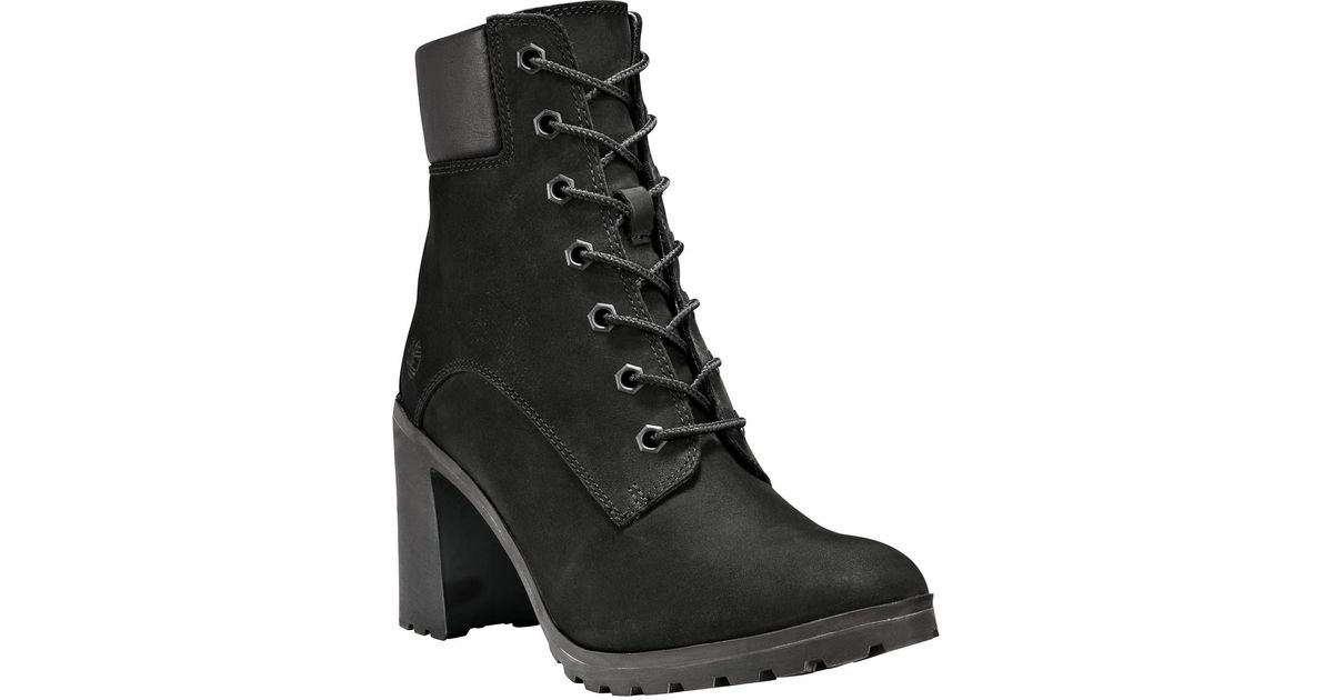 timberland black allington boots