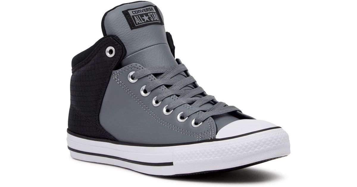 Converse Men's Chuck Taylor All Star High Street Leather Sneaker