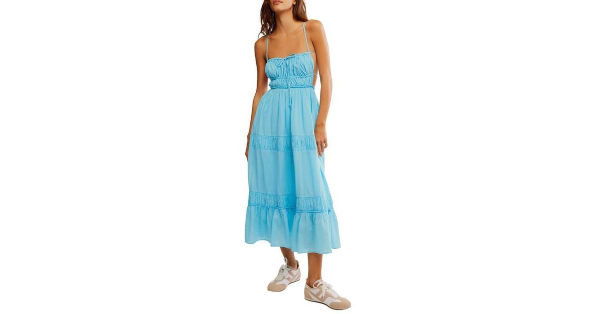 taking sides tiered cotton maxi dress Taking Sides Tiered Cotton Maxi Dress (Women)
