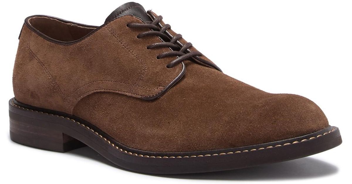 1901 Suede Byron Buck Shoe in Mushroom Suede (Brown) for 1901 Suede Byron Buck Shoe in Mushroom Suede (Brown) for