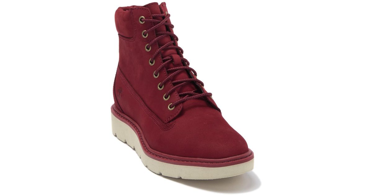 timberland kenniston red