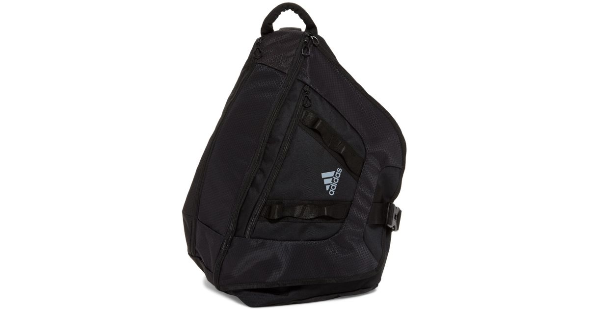 adidas Originals Synthetic Capital Ii Sling Backpack in Black for Men - Lyst