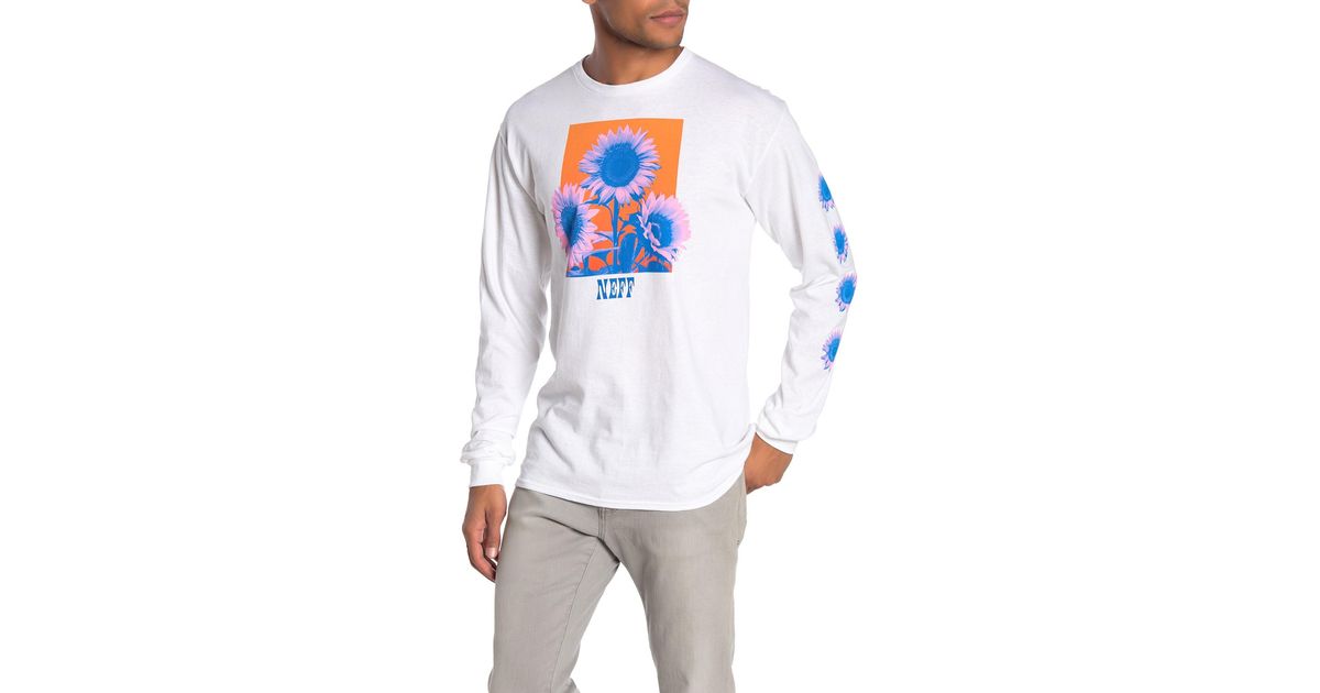 Neff Cotton Sunflower Graphic Long 