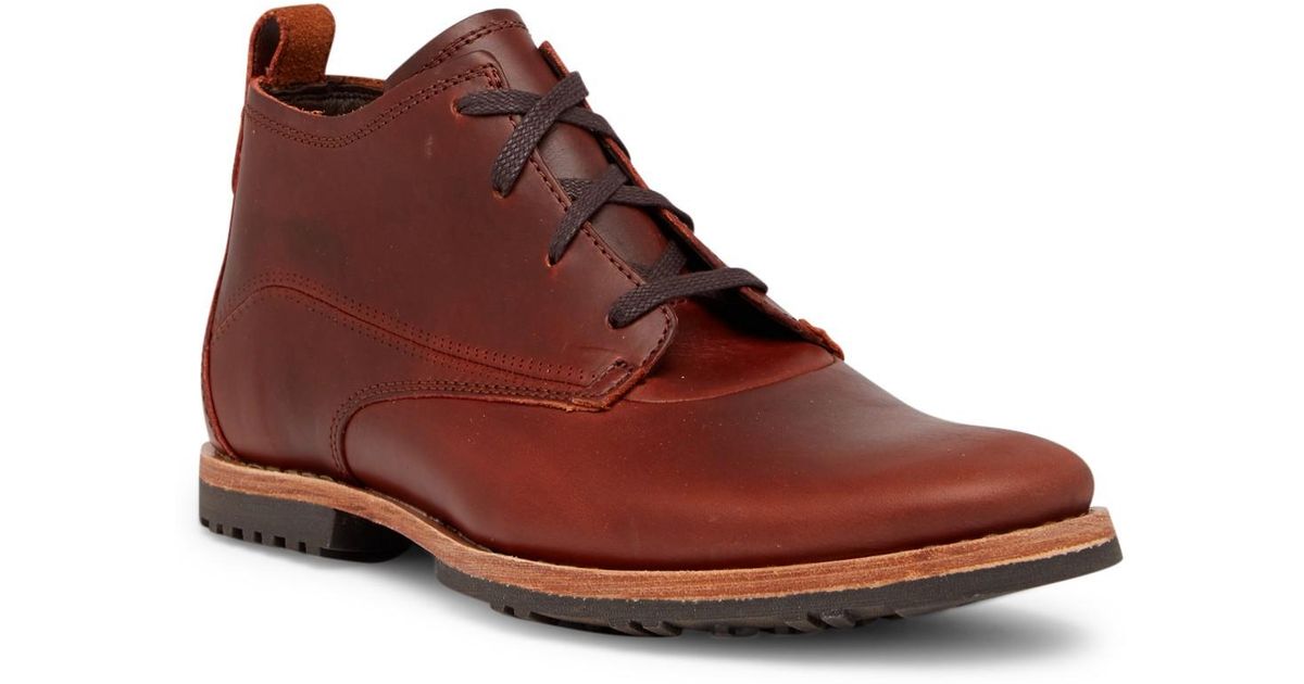 Timberland Leather Bardstown Plain Toe Chukka Boot in Brown for Men - Lyst