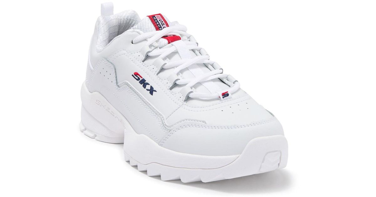 Skechers Tidao Skx Sport Sneaker in White for Men | Lyst