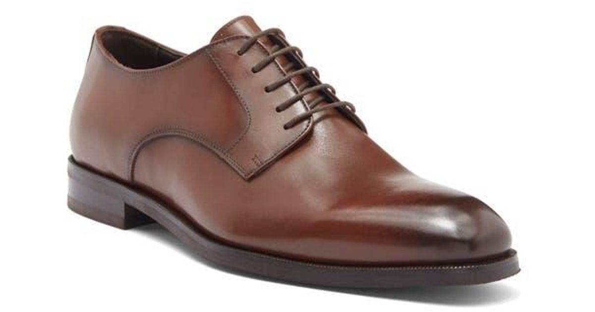 To Boot New York Bellevue Plain Toe Derby in Brown for Men 