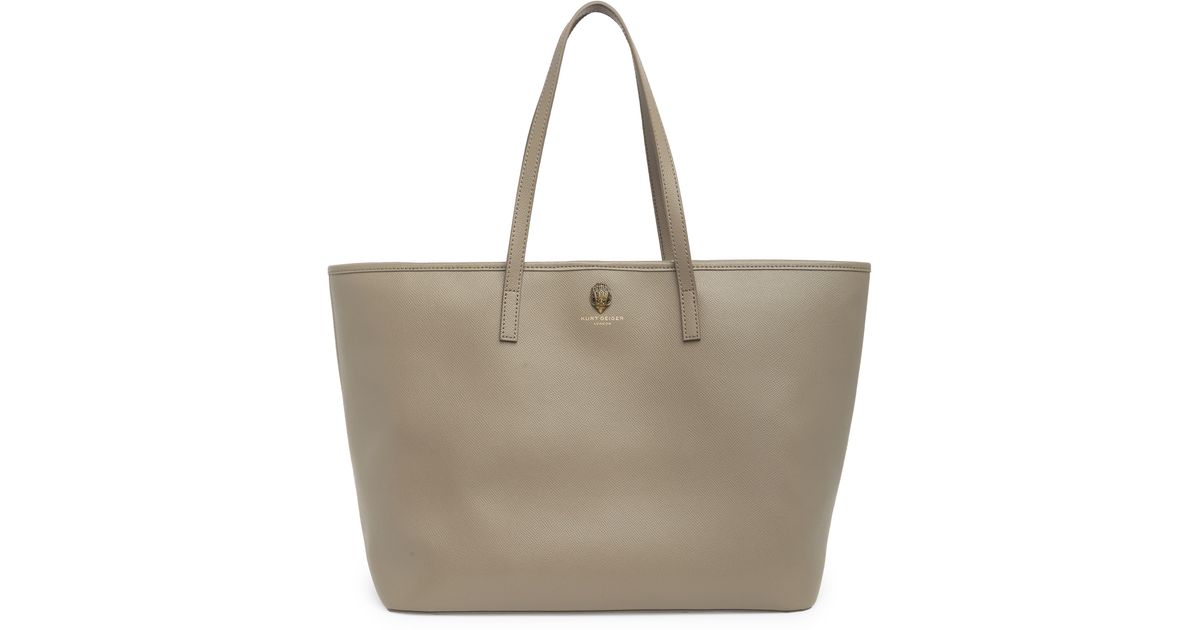 Kurt Geiger Richmond Shopper Tote Bag in Natural Lyst