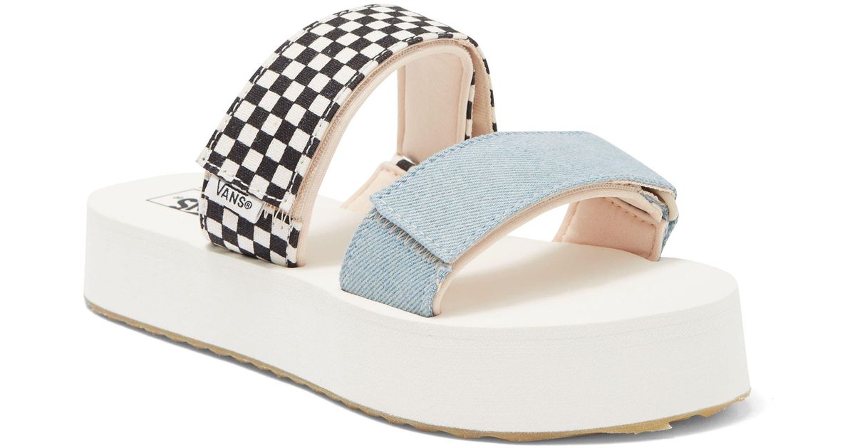 Vans Cayucas Platform Slide Sandal In Mix Match Multi/mrshmlw At Nordstrom Rack in White | Lyst
