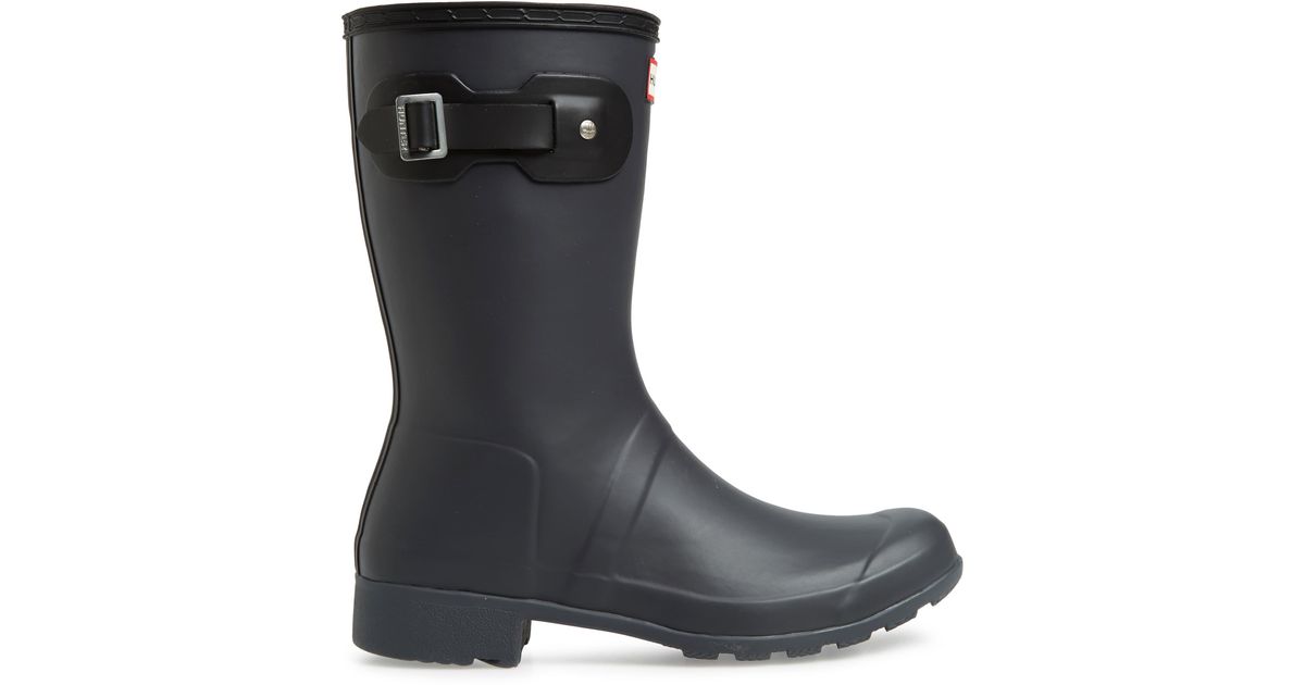 hunter original tour short packable rain boot