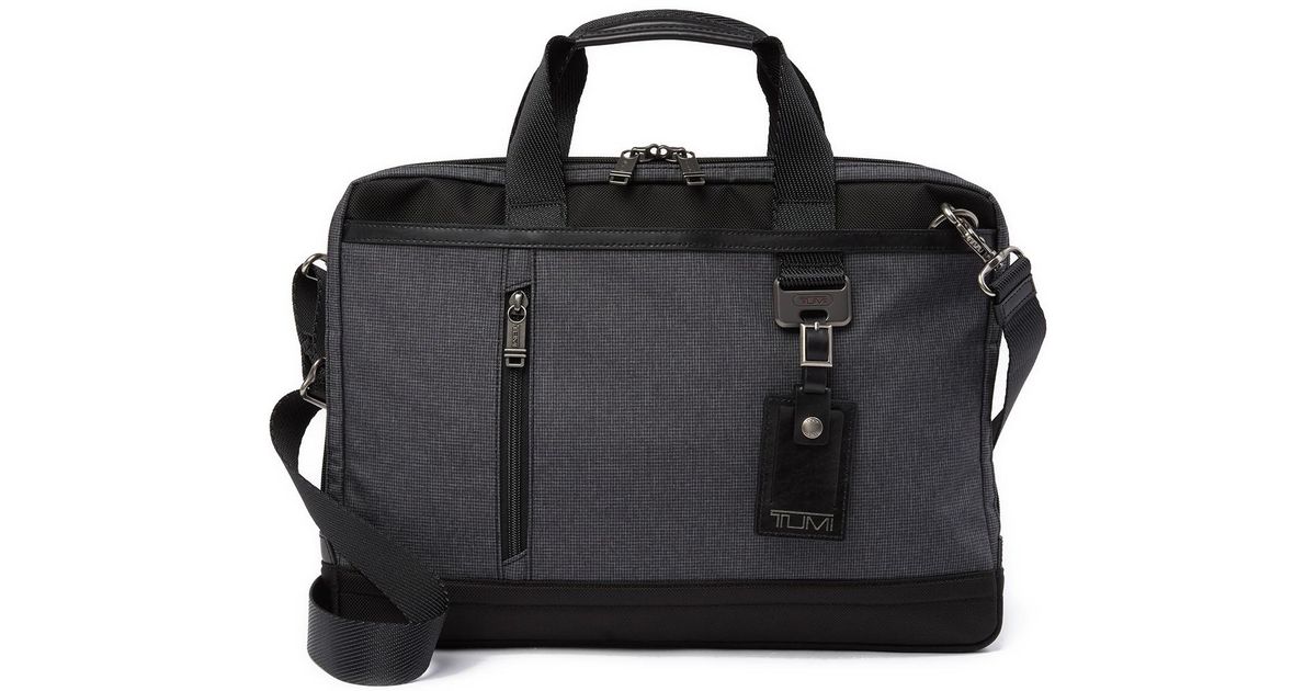 tumi burke portfolio slim briefcase