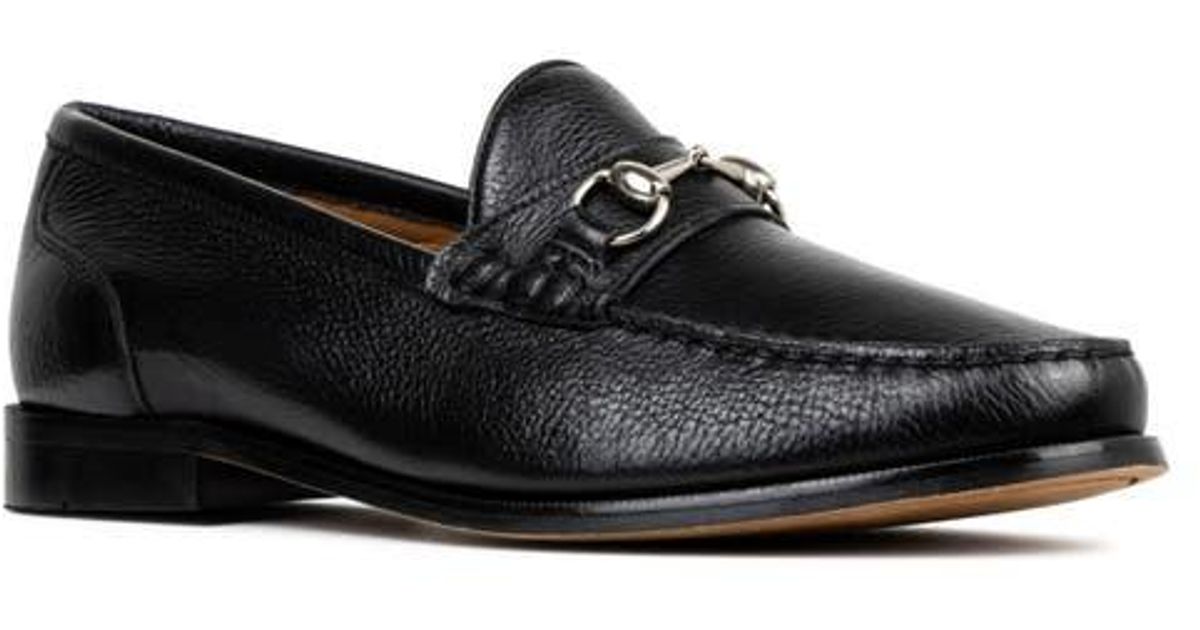 Donald J Pliner DACIO Horse-Bit Loafers Black -9.5 Donald Pliner Men main image 4