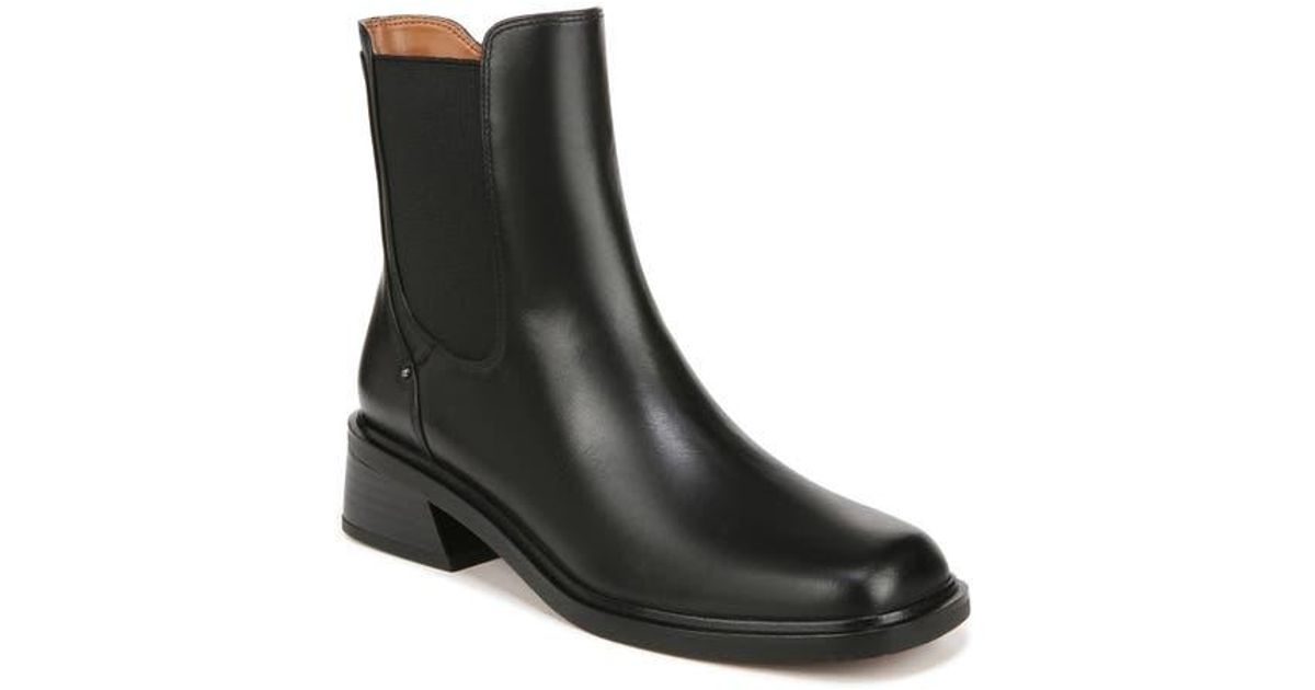 Franco Sarto Brandy Chelsea Ankle Boot - Black Leather main image 0