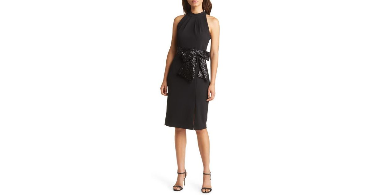 Eliza j halter sheath dress discount