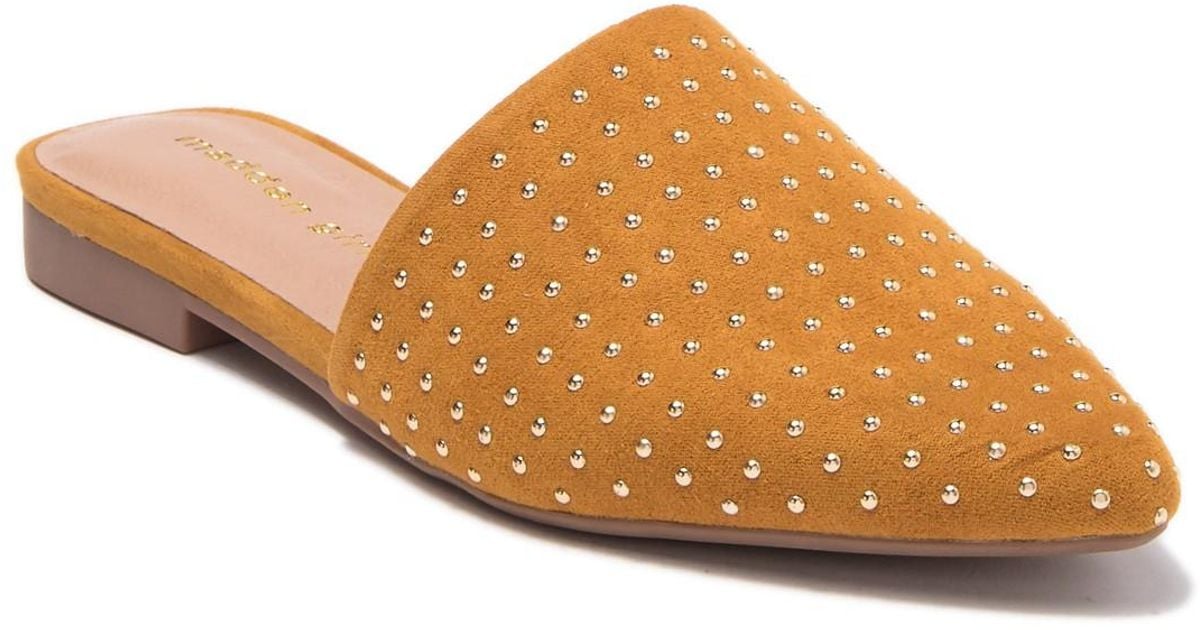 madden girl tania studded mules
